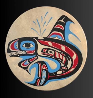 Killer Whale Drum