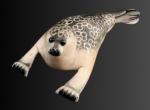 Beautiful Ringed Seal Carving