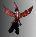 Brown Loon Flying East