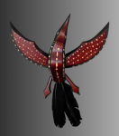 Brown Loon Flying West