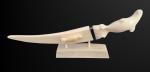 Carved Walrus Ivory Seal Knife