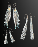 Coho (Silver Salmon) Inspired Earrings